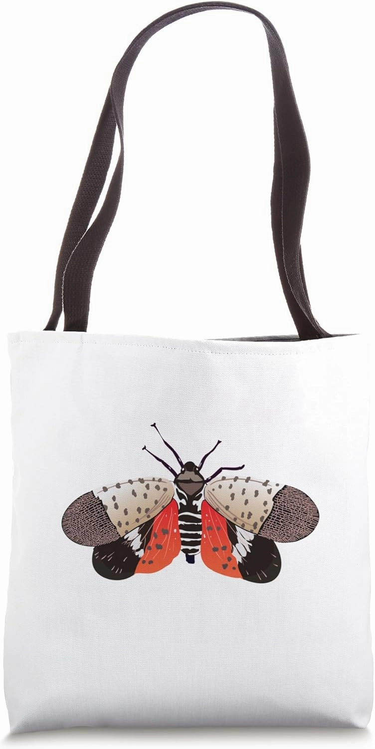 Spotted Lanternfly Trap Squash Them All Ninja Lantern Fly Tote Bag