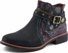 Spring Step L'Artiste Airies Women's Chelsea Boot - Edgy Studs, Ornate Embellishments, Show-Stopping Style