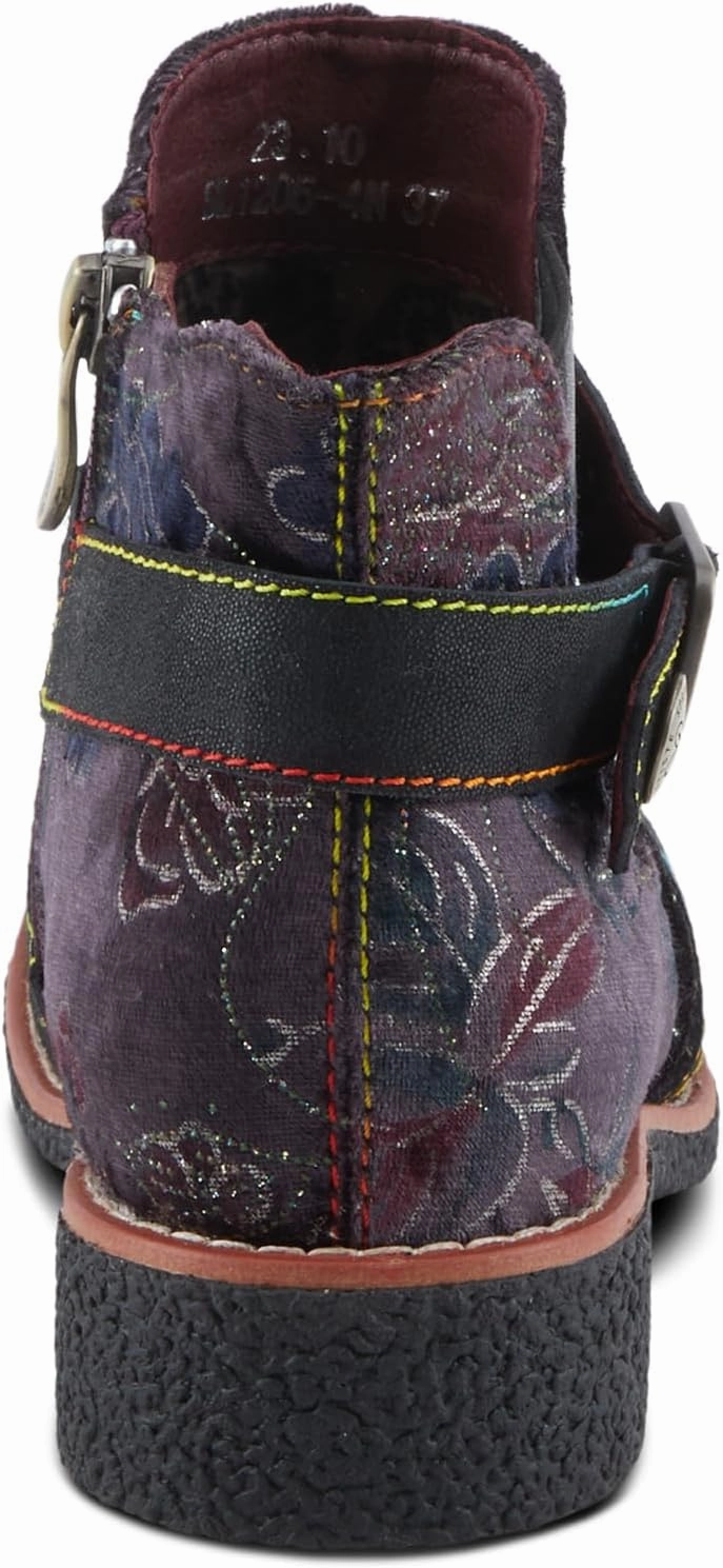 Spring Step L'Artiste Airies Women's Chelsea Boot - Edgy Studs, Ornate Embellishments, Show-Stopping Style
