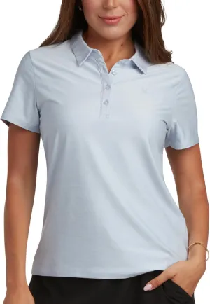 Spyder Womens Golf Shirt - Lightweight Moisture Wicking 4-Button Polo Shirts for Women with UPF 30  Sun Protection for Sports