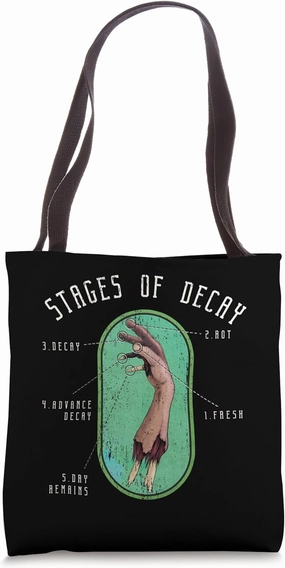 Stages of Decay Forensic Science - Medical examiner Tote Bag
