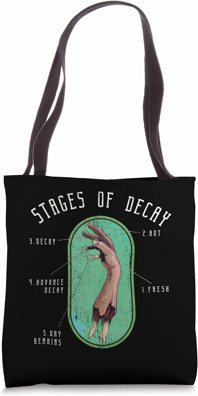 Stages of Decay Forensic Science - Medical examiner Tote Bag
