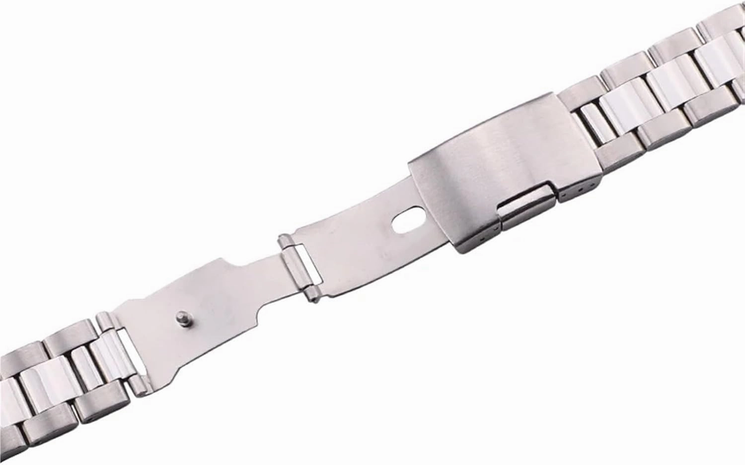 Stainless Steel Strap Metal Replacement Watchbands 18mm 20mm 22mm 24mm Men Woman Universal Quick Change Bracelet