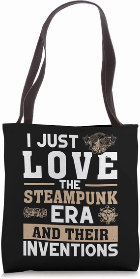 Steampunk Desin For Fantastical Inventors Tote Bag