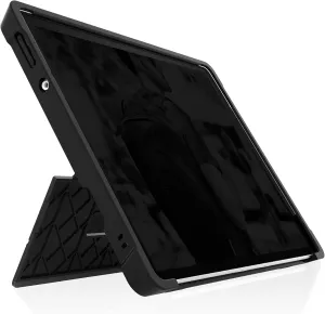 STM Dux Shell for Microsoft Surface Pro 8 - Durable Protective Case with Pen Holder - Black