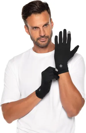 Sunscreen Gloves with Full Finger Coverage - UPF 50 Sun Protection - Protect hands from harmful UV rays - Gannett (Unisex)