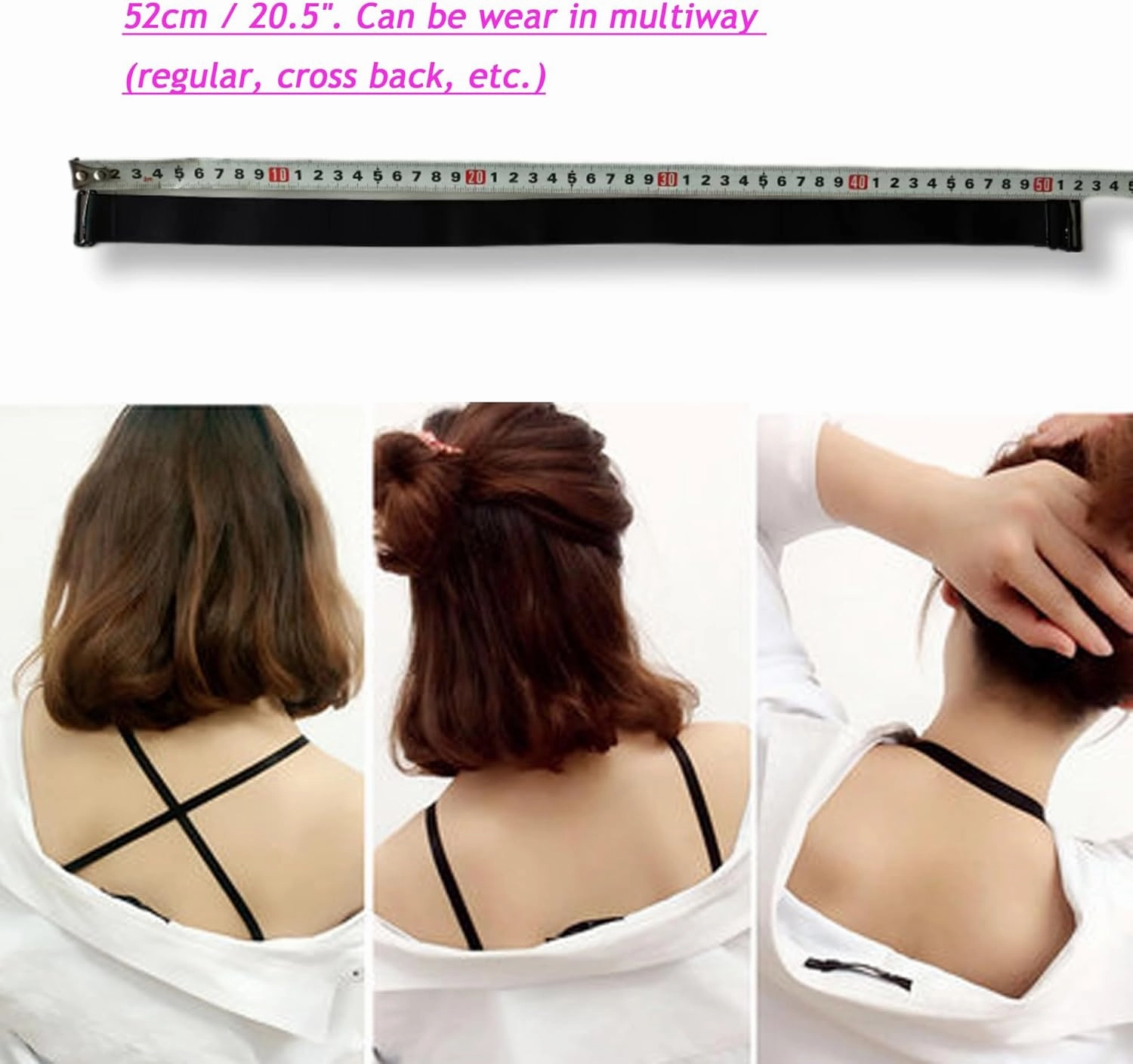 Super Wide Bra Straps Replacement - Adjustable Comfortable Durable - Perfect for Plus Size Bras and Strapless Bustiers