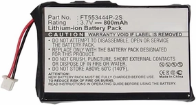 Synergy Digital 2-Way Radio Battery, Compatible with Stabo FT553444P-2S 2-Way Radio Battery (Li-ion, 3.7V, 800mAh)