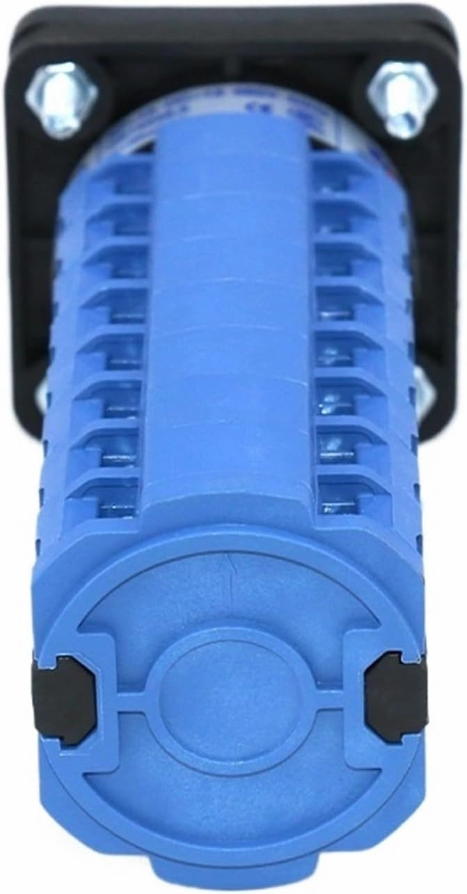 SZW26/LW26-20 3 Position 8 Phase 32 Terminals 20A Silver Contact Universal Rotary Changeover Switch 64X64 48X48 mm Panel(1 0 2 Panel 64X64mm)