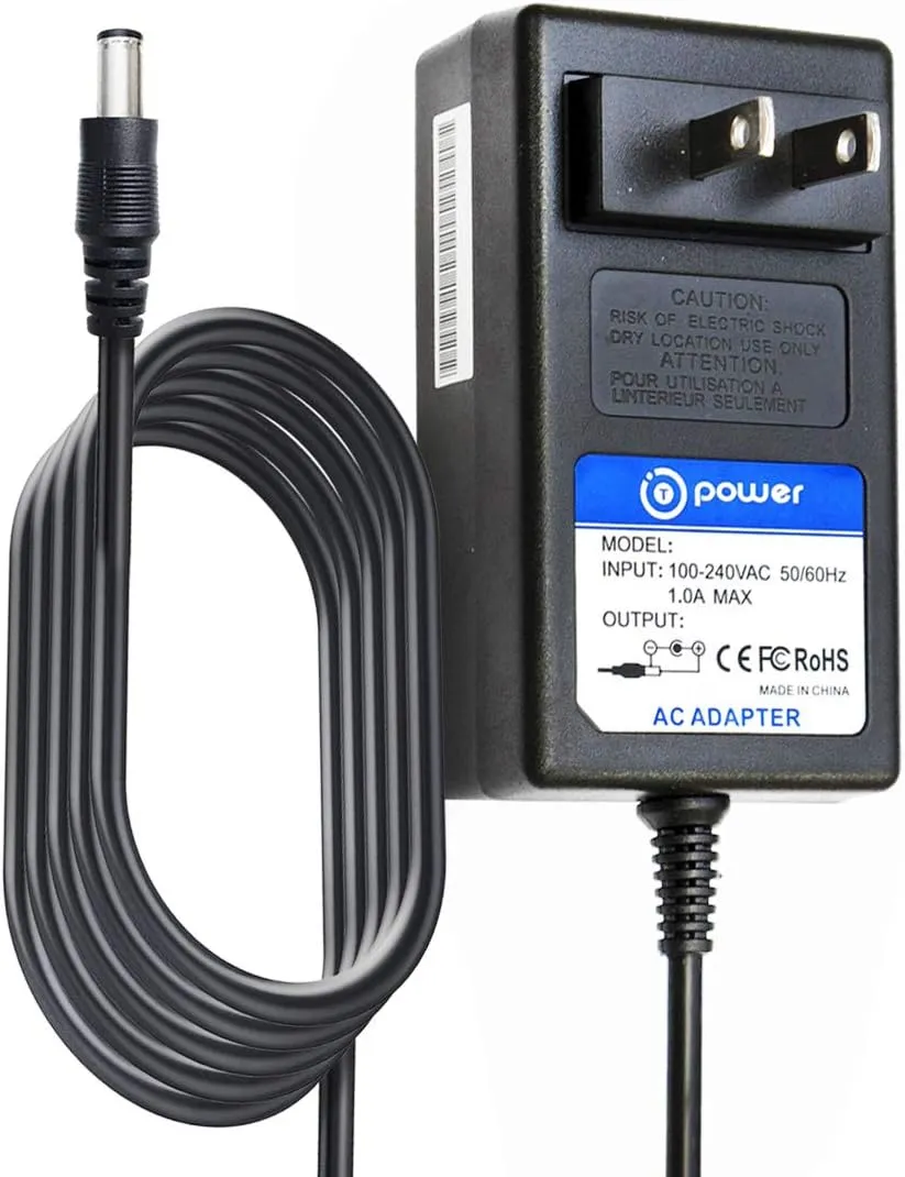 T-Power 6.6 Feet Cable Ac Adapter for Motu Ultralite mk3 MKIII Hybrid FireWire Audio Interface Charger Power Supply