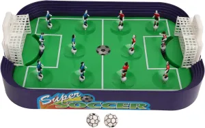 Tabletop Soccer Game Mini Board Interactive Play Set Compact Design Easy Assembly with Multifunction Shot Setup for Kids Gatherings