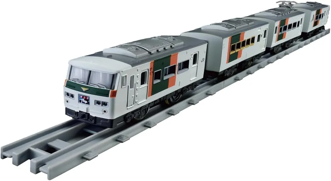 Takara Tomy Plarail Real Class 185 Series Express Train (Dancer/Shonan Block Color)