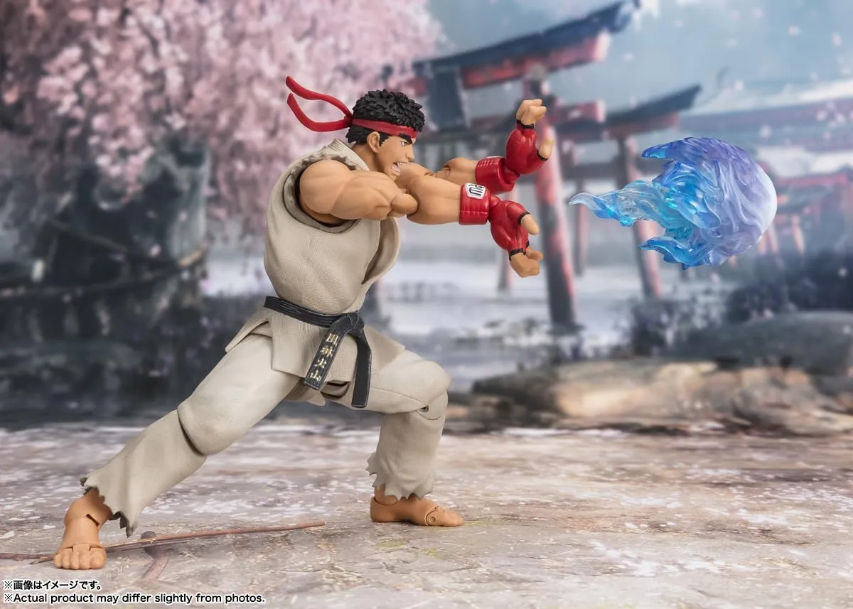 TAMASHII NATIONS - Street Fighter - Ryu - Outfit 2 (Classic Outfit), Bandai Spirits S.H.Figuarts Action Figure