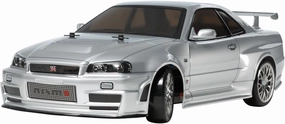 Tamiya 300058605-1:10 RC Nismo R34 GT-R Z-Tune (TT-02D)