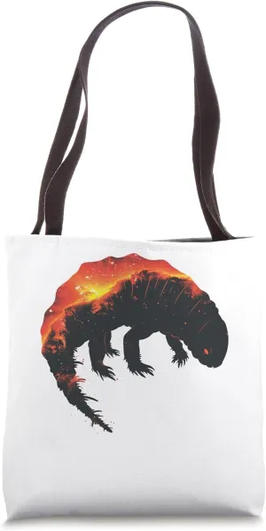 Tardigrade Water Bear Microbe Funny Science Fiction Meme Tote Bag