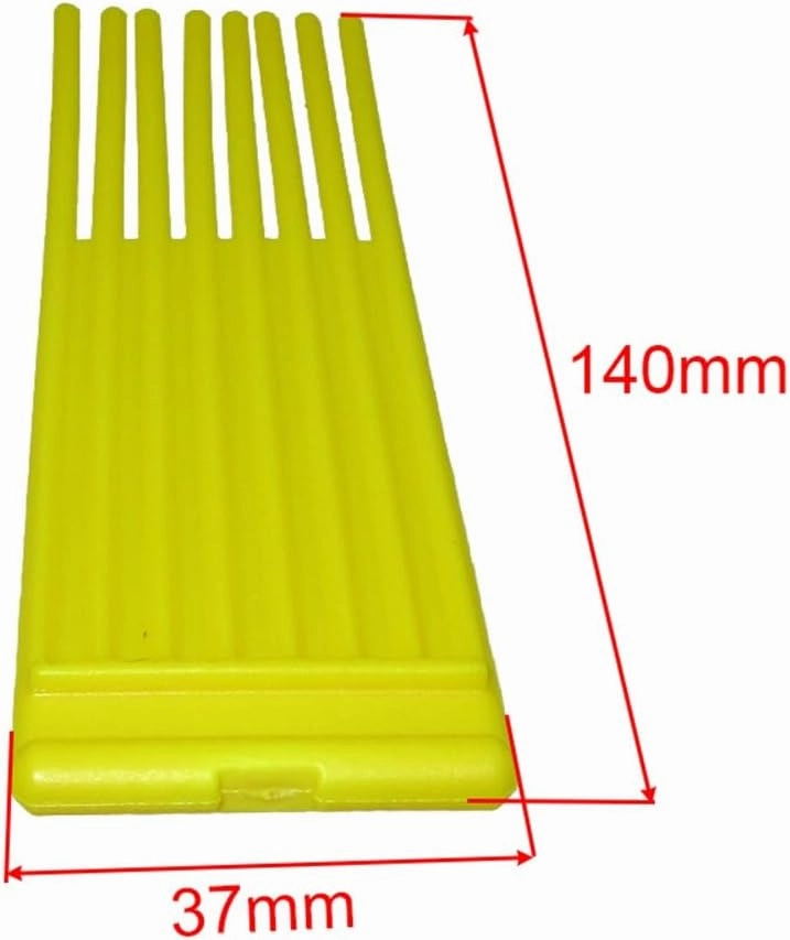 TC-Motor Sweeper Brushes Bristles for Hayter Powered Sweepers Lawn Tractors Mowers Westwood S1300M S1400 S1600H S1600M T1600H Countax C30H C50 C60 C80 C300 C400 C500 C600 C800 K15 K18 (60, Yellow)