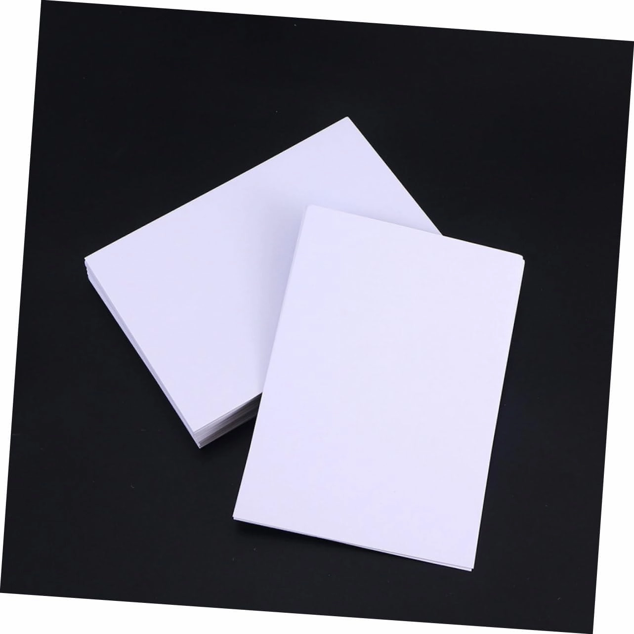 TEHAUX 100pcs Artists Watercolor Paper Textured Drawing Paper for Students and Professionals for Painting and School Supplies Durable and Non-deforming