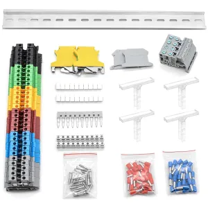 Terminal Block, Rail Type Voltage Terminal, Rail Combined Terminal Block