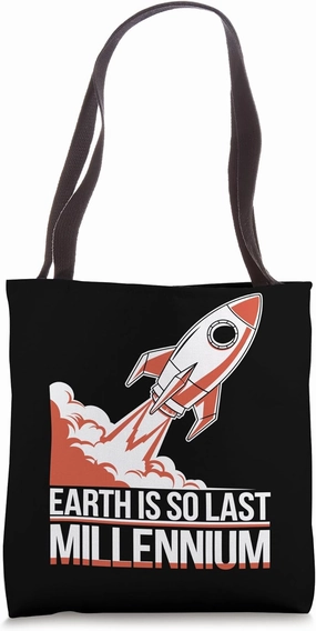 Terraforming Mars Space Exploration Mars Colonization Tote Bag