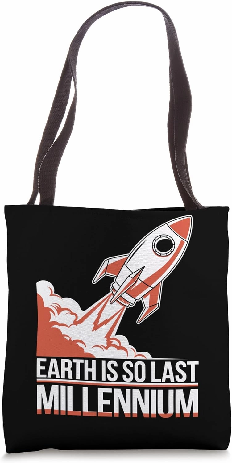 Terraforming Mars Space Exploration Mars Colonization Tote Bag