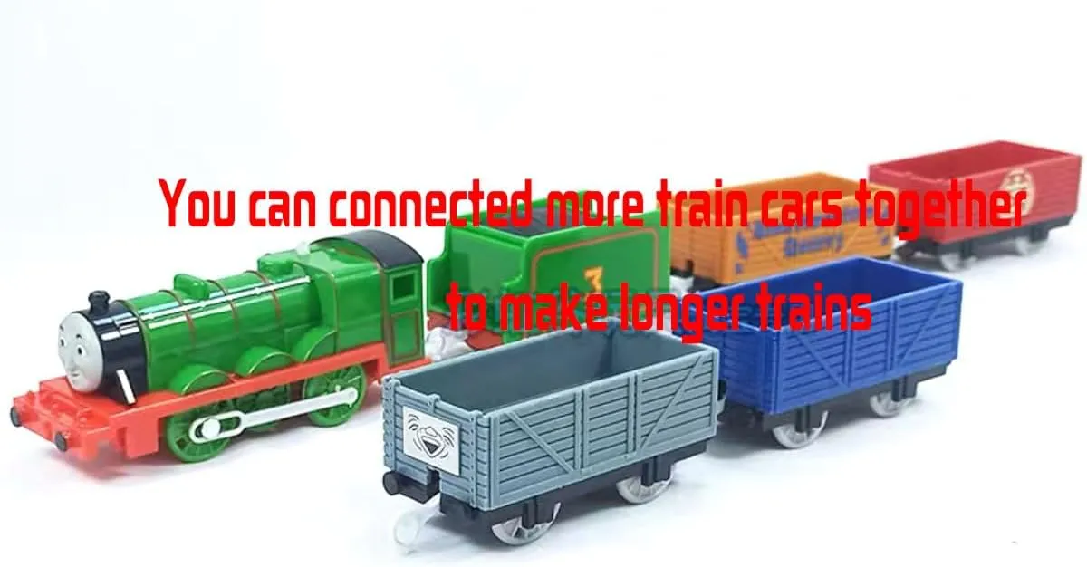 Th-omas and Friends Train Plastic Electric Master Battery Powered Toy Set Kids Boys Girls (DOD-ge Train Set)