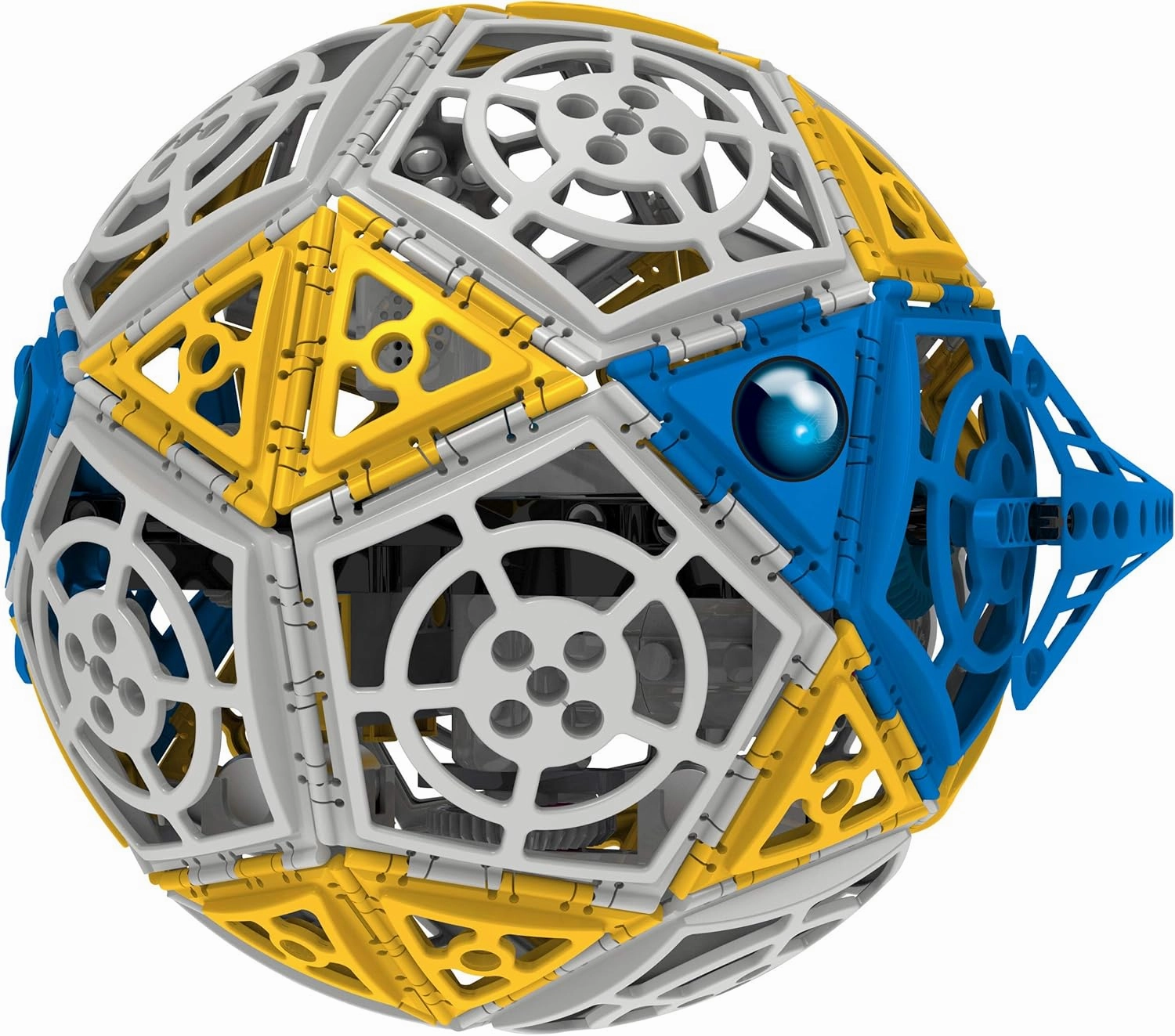 Thames & Kosmos Robotics: Smart Machines - Super Sphere STEM Experiment Kit | Build & Program a 9-inch Robotic Sphere   6 Other Robot Models | Basic Coding | Color Manual | Requires Tablet, Smartphone