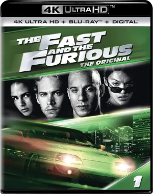 The Fast and the Furious [4K   Blu-ray   Digital] [4K UHD]