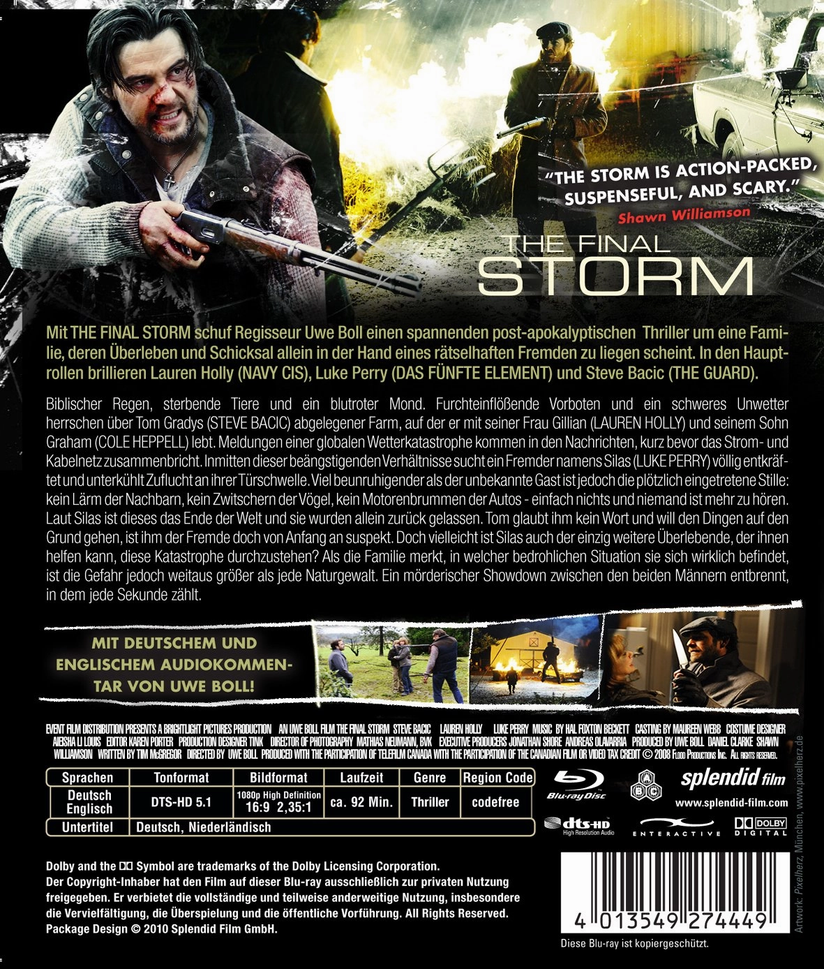 The Final Storm ( The Storm ) [ Blu-Ray, Reg.A/B/C Import - Germany ]