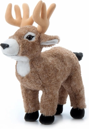 The Petting Zoo Buck Stuffed Animal, Gifts for Kids, Wild Onez Zoo Animals, Buck Plush Toy 12 inches