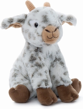 The Petting Zoo Goat Stuffed Animal Plushie, Gifts for Kids, Wild Onez Farm Animals, Goat Plush Toy 12 inches