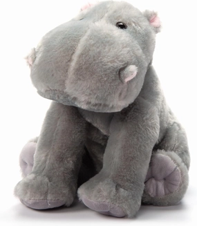 The Petting Zoo Hippo Stuffed Animal, Gifts for Kids, Wild Onez Zoo Animals, Hippo Plush Toy 12 inches