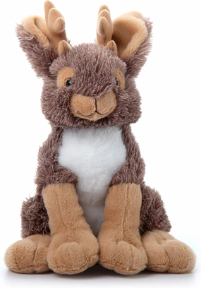 The Petting Zoo Jackalope Stuffed Animal, Gifts for Kids, Wild Onez Zoo Animals, Jackalope Plush Toy 12 inches