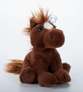 The Petting Zoo, Lash'z Horse Stuffed Animal, Gifts for Girls, Horse Plush Toy 10 inches