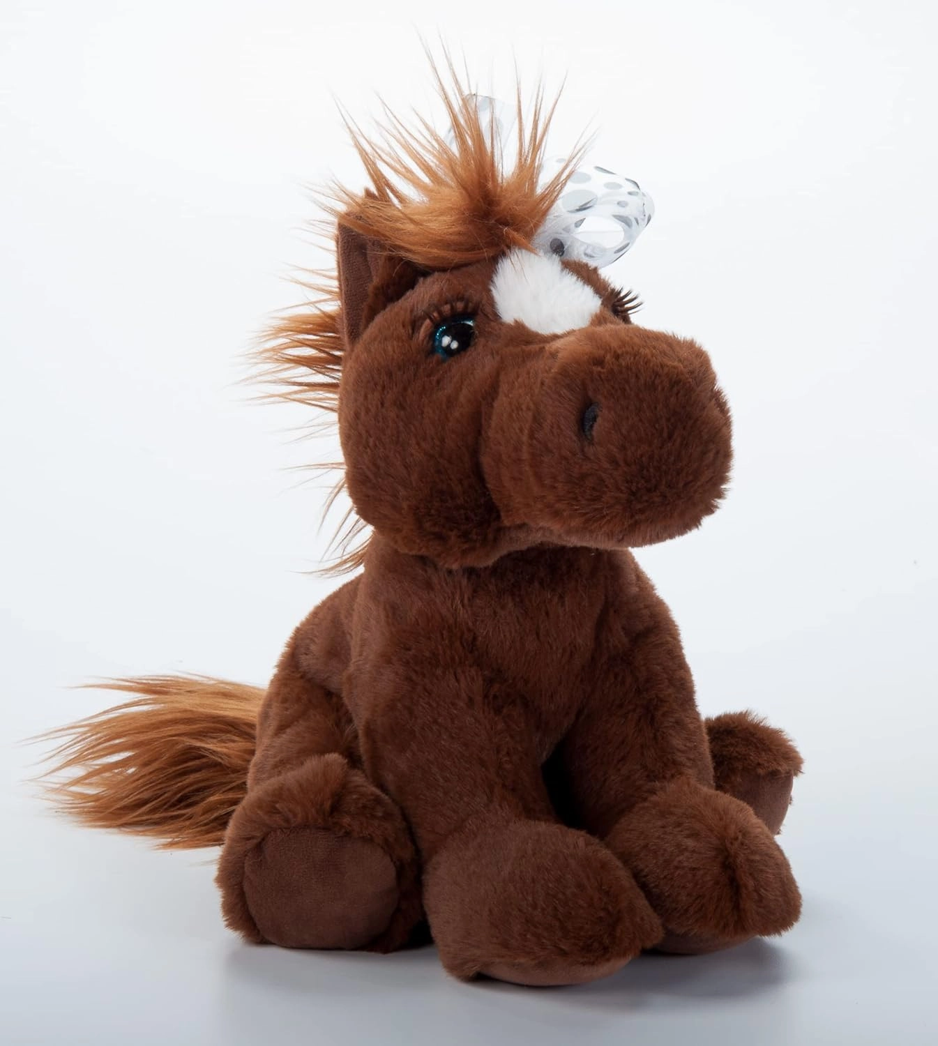 The Petting Zoo, Lash'z Horse Stuffed Animal, Gifts for Girls, Horse Plush Toy 10 inches