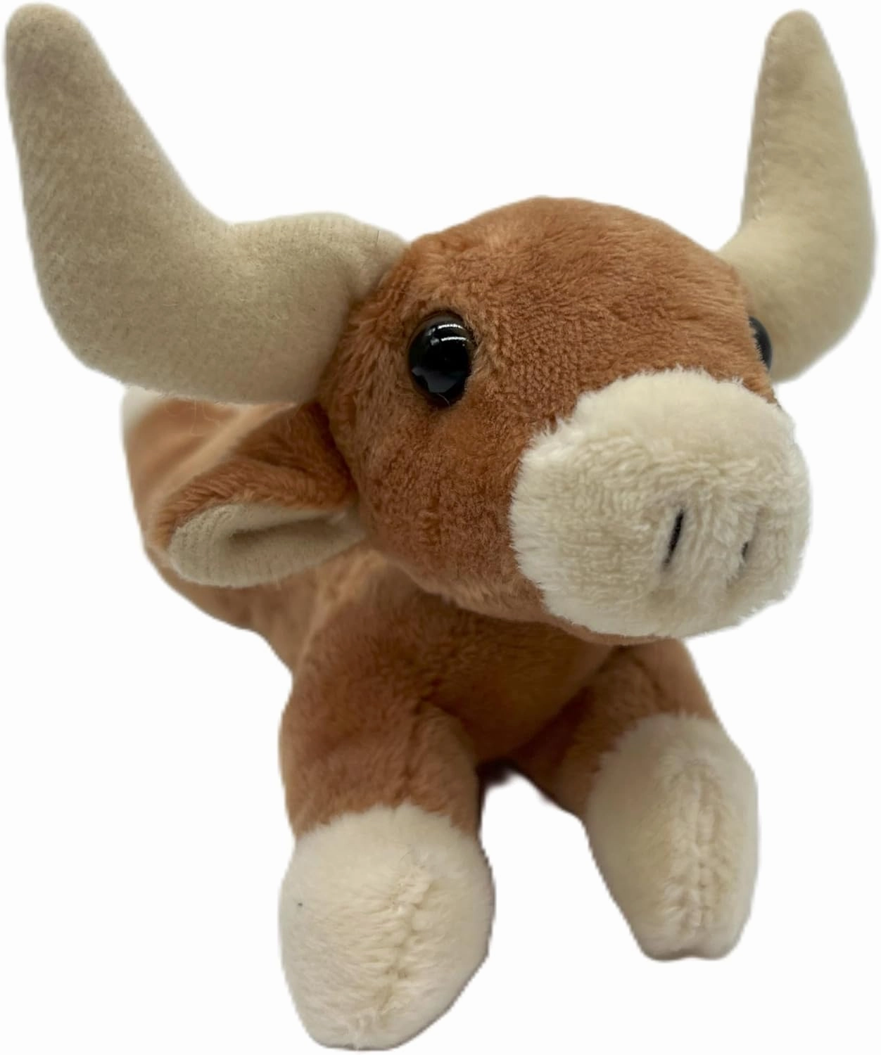 The Petting Zoo, Mermaid Doll with Longhorn Cow Stuffed Animal, Gifts for Girls Plush Mermaid Doll with Long Horn Plush Toy, 17 inch, Red Hair