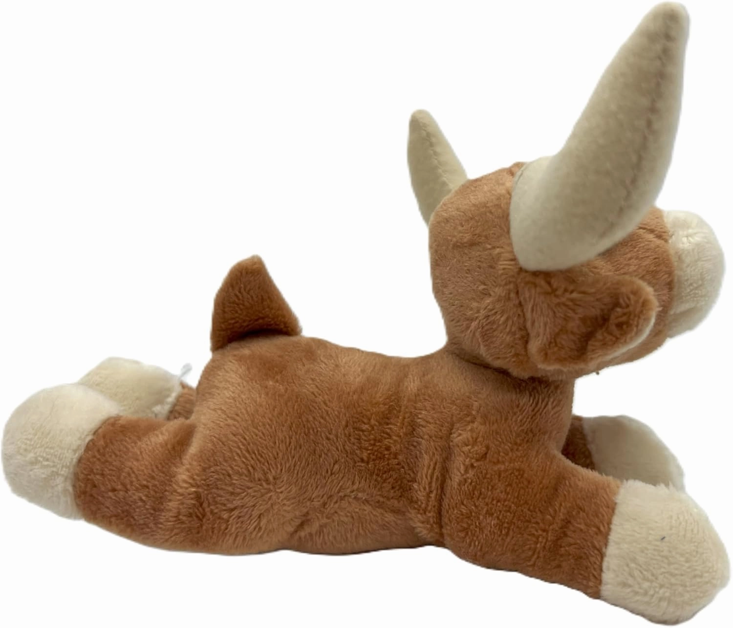 The Petting Zoo, Mermaid Doll with Longhorn Cow Stuffed Animal, Gifts for Girls Plush Mermaid Doll with Long Horn Plush Toy, 17 inch, Red Hair