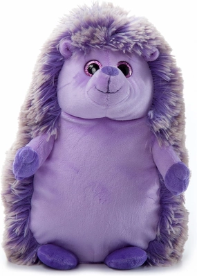 The Petting Zoo Purple Hedgehog Stuffed Animal, Gifts for Kids, Purple Pazzion Hedgehog Plush Toy 11 inches