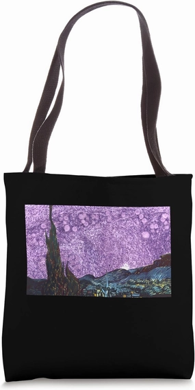 The Starry Night Histology Tech Histologic Histotechnician Tote Bag