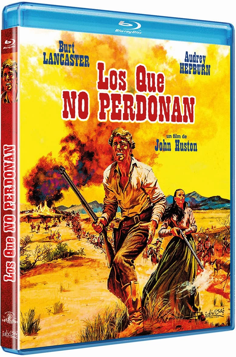 The Unforgiven (1960) [ Blu-Ray, Reg.A/B/C Import - Spain ]
