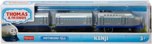 Thomas & Friends Kenji Battery-Powered Motorized Toy Train Engine for Preschool Kids Ages 3 Years and up
