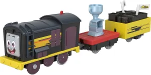 Thomas & Friends Motorized Toy Train Deliver The Win Diesel Battery-Powered Engine with Cargo for Preschool Pretend Play Kids Ages 3  Years