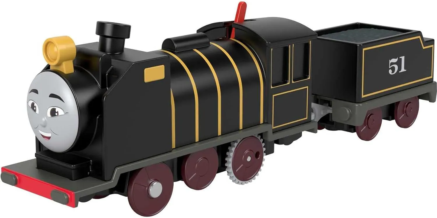 Thomas & Friends Motorized Toy Train Hiro Battery-Powered Engine with Tender for Preschool Pretend Play Kids Ages 3  Years