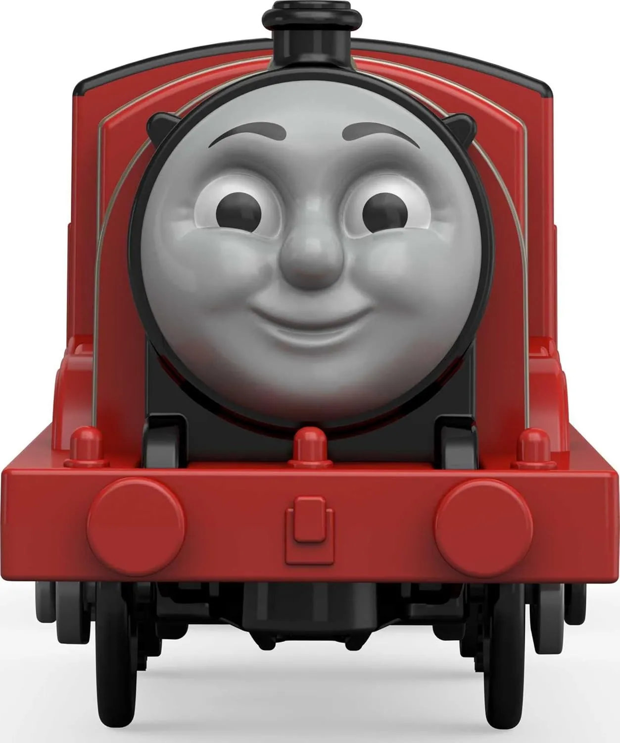 Thomas & Friends Motorized Toy Train James Battery-Powered Engine with Coal Car for Preschool Pretend Play Kids Ages 3  Years