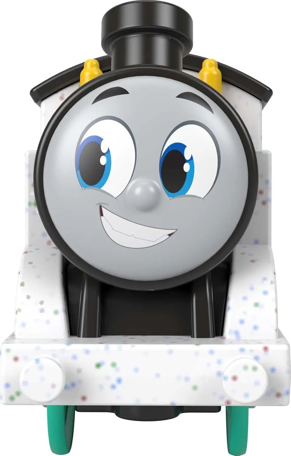 Thomas & Friends Motorized Toy Train, Wobbly Cake Thomas Engine with Cargo Cars & Pieces for Pretend Play Preschool Kids Ages 3  Years
