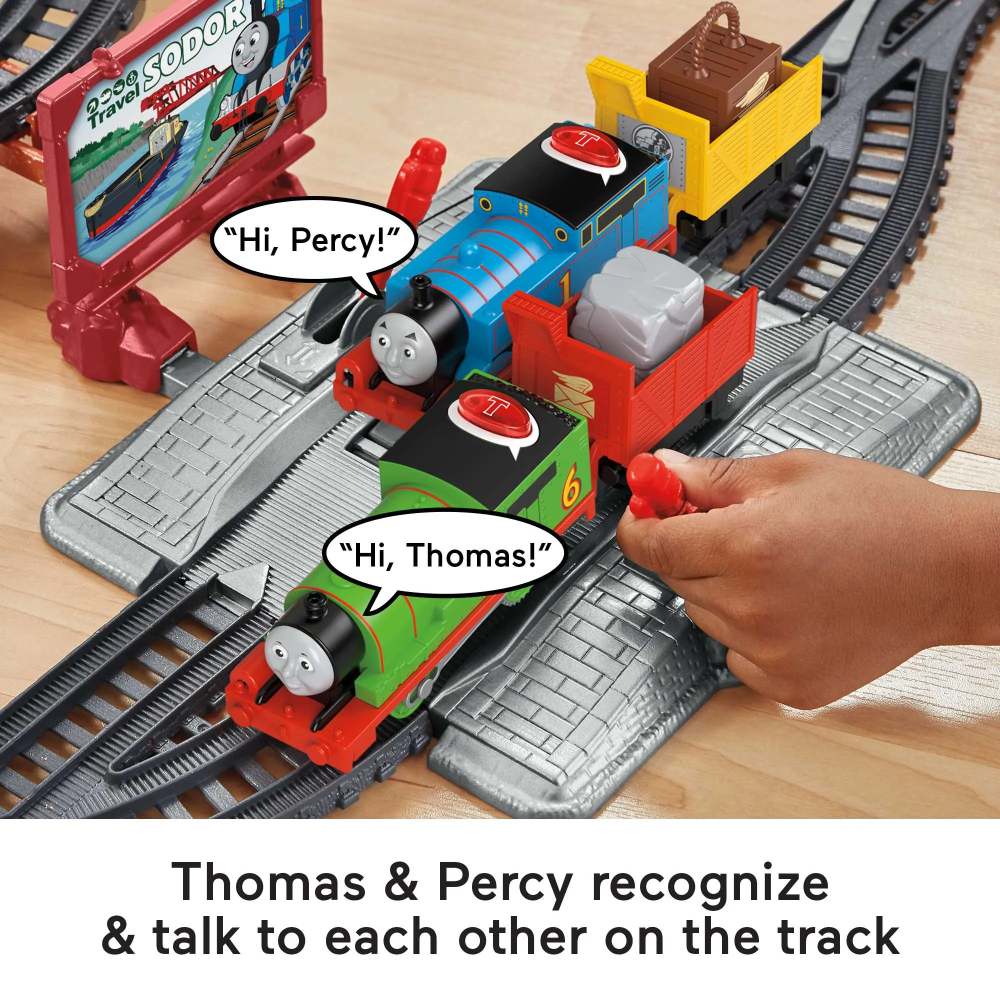 Thomas & Friends Talking Thomas & Percy Train Set