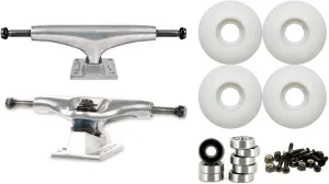 Thunder 143 (7.125") Skateboard Trucks 52mm Wheels and Bullseye Bearings Combo Package