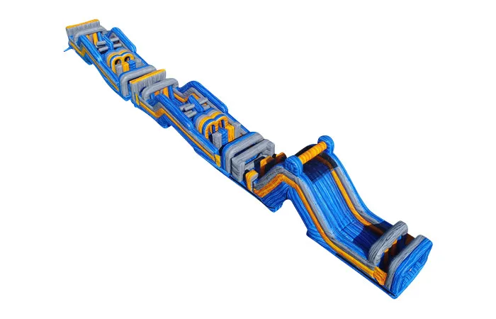 Thunder Mountain Inflatable Obstacle Course - 3 Piece, Commercial-Grade, Wholesale Supplier, 123 ft