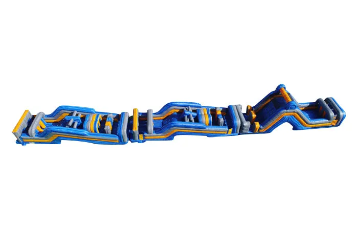 Thunder Mountain Inflatable Obstacle Course - 3 Piece, Commercial-Grade, Wholesale Supplier, 123 ft