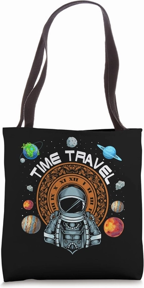 Time Travel Science Fiction, Science Fiction Costume Tote Bag