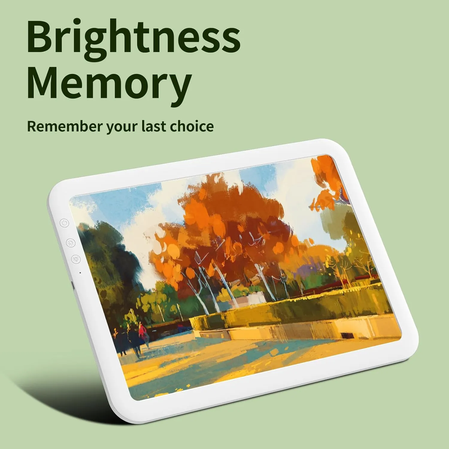 TOHETO A4 Rechargeable Led Super Bright Light Pad with Carry Bag for Weeding Vinyl, Portable Wireless 3500mAh Battery Light Board/Box for Tracing, Diamond Painting, Sketching & Drawing (White)